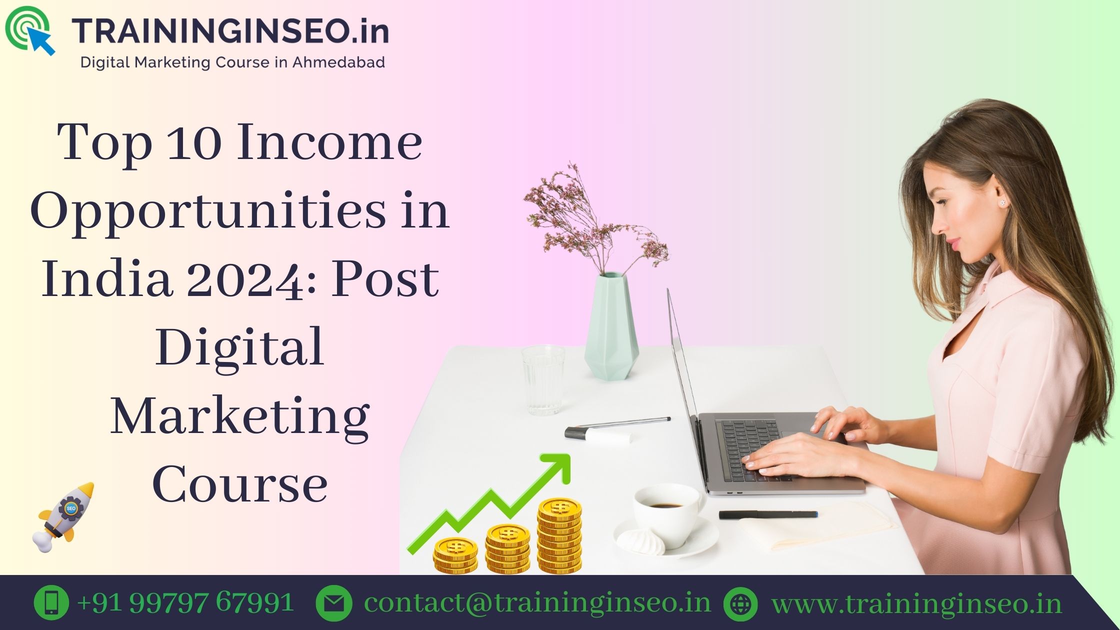 Top 10 Income Opportunities in India 2024: Post Digital Marketing Course